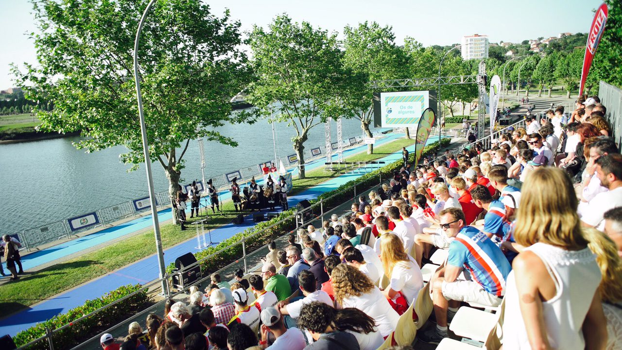 Tradición e modernidade na emotiva cerimonia de inauguración - DEPORTE PONTEVEDRA