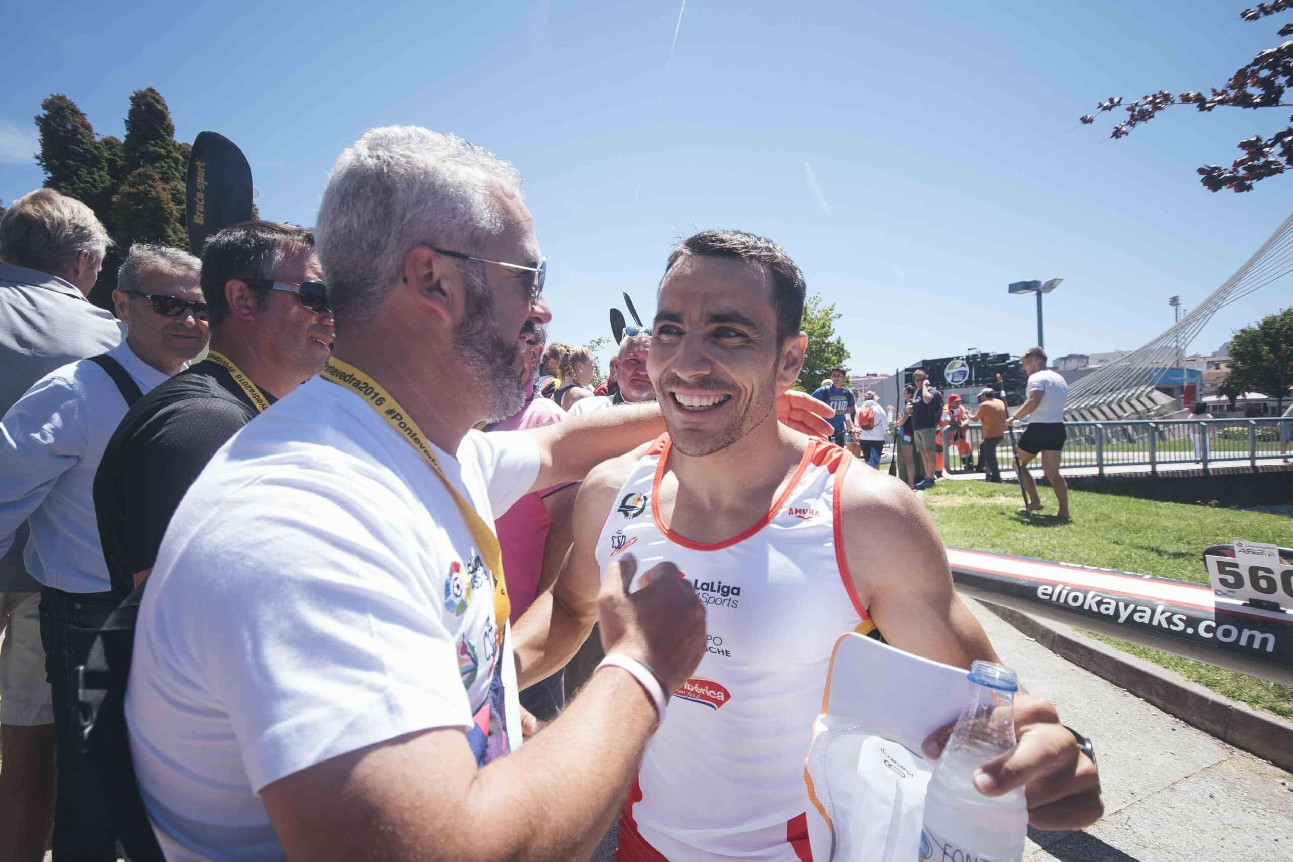 Tono Campos: "Tener la afición de tu lado siempre te empuja y te da más fuerzas" - DEPORTE PONTEVEDRA