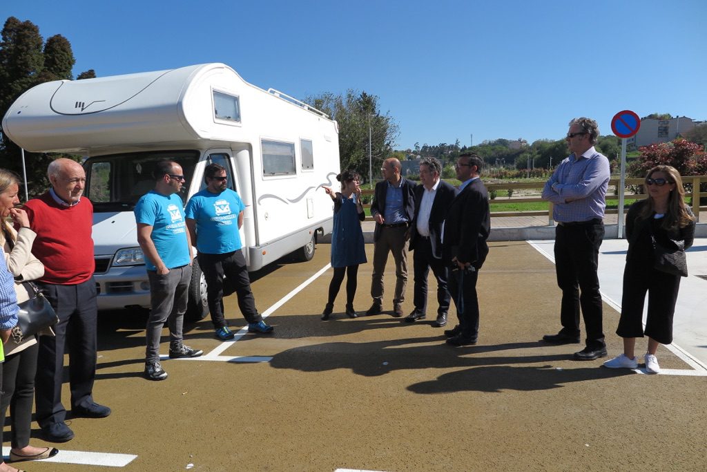 Aberta a área de autocaravanas e campers nos terreos de Tafisa - DEPORTE PONTEVEDRA