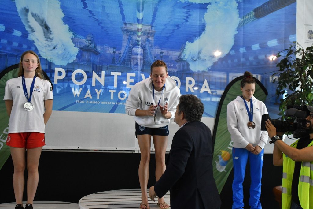 Campionato de España Absoluto Open de Natación, cheas as gradas e cheos os hoteis - DEPORTE PONTEVEDRA